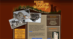 Desktop Screenshot of helpinghandsforwildlife.org